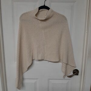 Love your melon poncho sweater one size